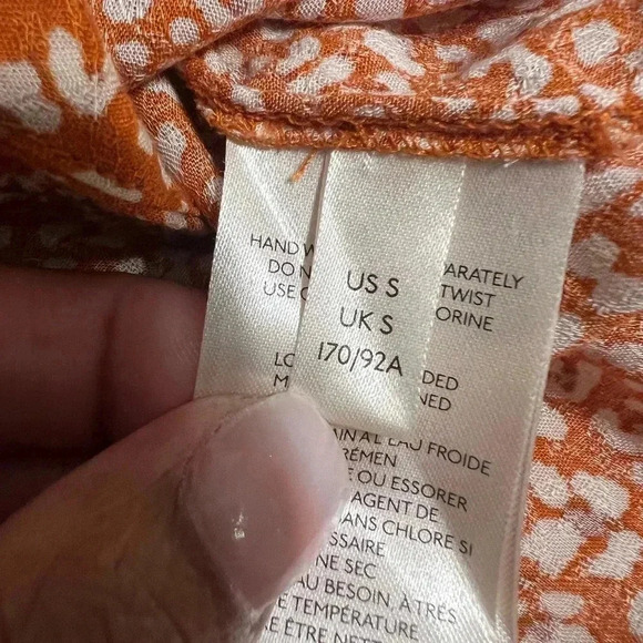 Free People Button Up Shirt Size Small - Picture 10 of 10